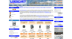 Desktop Screenshot of loescher.com