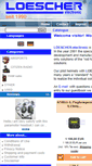 Mobile Screenshot of loescher.com